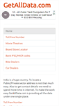 Mobile Screenshot of getalldata.com