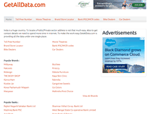 Tablet Screenshot of getalldata.com